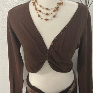 Roxy Pashmina in Brown